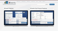 Desktop Screenshot of jevents.net